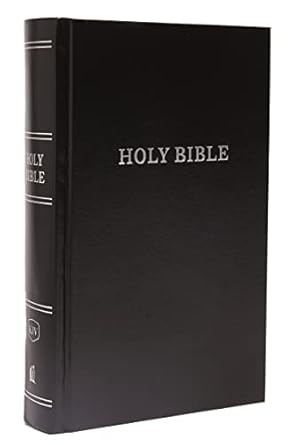 Kjv, Pew Bible, Large Print, Red Letter Edition [Black]: Holy Bible, King James Version