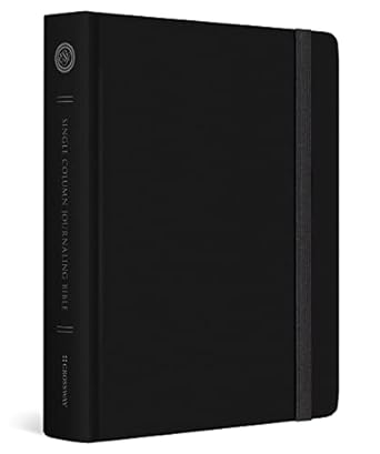 ESV Single Column Journaling Bible (Black)