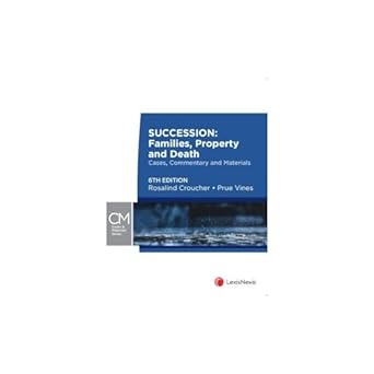 Succession: Families, Property and Death, 6th edition