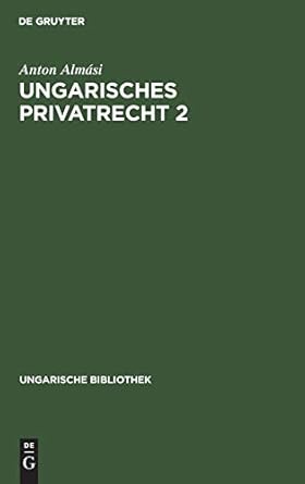 Ungarisches Privatrecht 2