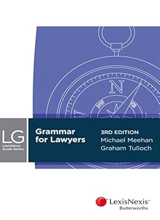 Grammar for Lawyers, 3rd Edition