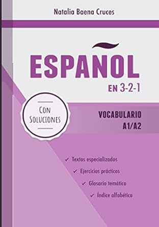 Español en 3-2-1: Vocabulario A1/A2