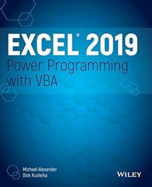 Excel 2019 Power Programming with VBA