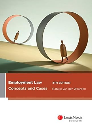 Employment Law: Concepts and Cases, 4th edition
