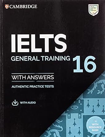 IELTS 16 General Training Student's Book with Answers with Audio with Resource Bank