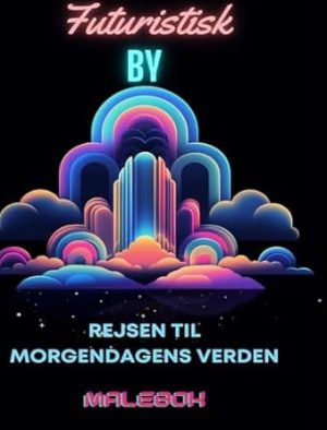 Futuristisk by malebog: Rejsen til morgendagens verden: Farveeventyr for voksne midt i futuristiske urbane vidundere