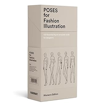 Poses for Fashion Illustration (Card Box):100 Essential Figure Template Cards For Designers