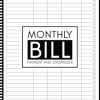 Monthly Bill Payment And Organizer: Simple Home Budget Spreadsheet For Busy Family, Bill Checklist Planner, Money Dept Tracker, Monthly/ Yearly/ One ... Large 8.5 x 11 Budgeting Record Book