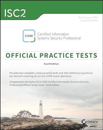 ISC2 CISSP Certified Information Systems Security Professional Official Practice Tests