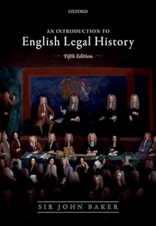 Introduction to English Legal History