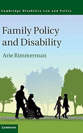 Cambridge Family Policy and Disability Book - Hardback - 22 January 2015