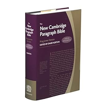 Cambridge New Cambridge Paragraph Bible with Apocrypha, KJ590:TA : Personal size Book - Hardback - 03 November 2011