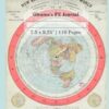 Gleason's FE Map Journal: Gleason's New Standard Map of the World FE Journal | 7.5 x 9.25" 110 Pages