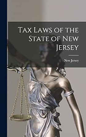 Tax Laws of the State of New Jersey