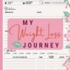 Food and Exercise Journal for Women: Food Diary & Fitness Planner - 12 Week Weight Loss Journal with Workout, Goal, Calories, & Body Measurements Progress Tracker