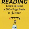 Speed Reading: Learn to Read a 200+ Page Book in 1 Hour