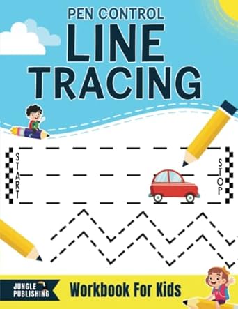 Pen Control Line Tracing Workbook for Kids: Pencil Control Preschool Activity Book | Pre-K and Kindergarten Pre Handwriting Practice Book | Lines, Shapes and Patterns for Toddlers and Preschoolers