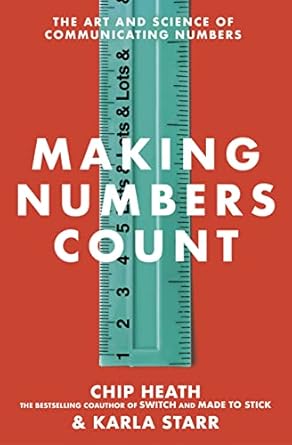 Making Numbers Count: The art and science of communicating numbers