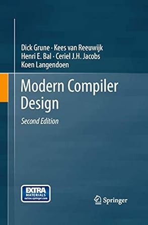 Modern Compiler Design