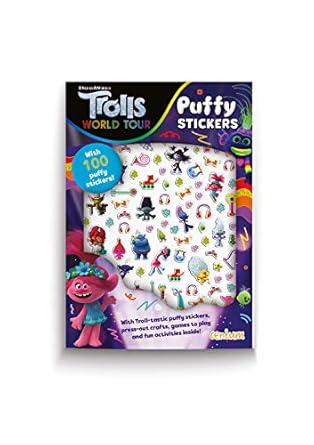 TROLLS 2 PUFFY STICKER BOOK