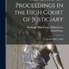 Reports of Proceedings in the High Court of Justiciary: From 1826 to 1829
