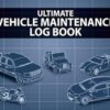 Ultimate Vehicle Maintenance Log Book: Service and Repair Journal for Car, Auto, Truck, or Motorcycle - Oil, Tires, Filters, Service, Repairs, and Much More - Great Gift - Convenient 8.25" x 6" Size