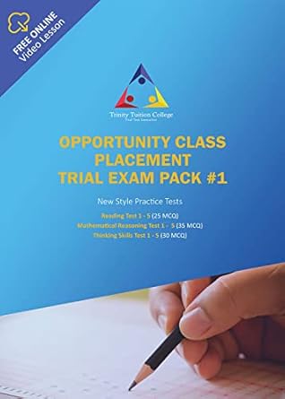 OC TRIAL TEST EXAM PACK 1 (15 Tests) + Online Video Lessons