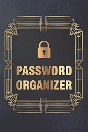 Password Organizer: Internet Password Log Book to Keep Your Private Information Safe | With A-Z Tabs