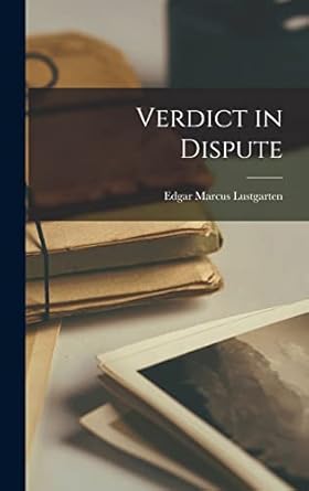 Verdict in Dispute