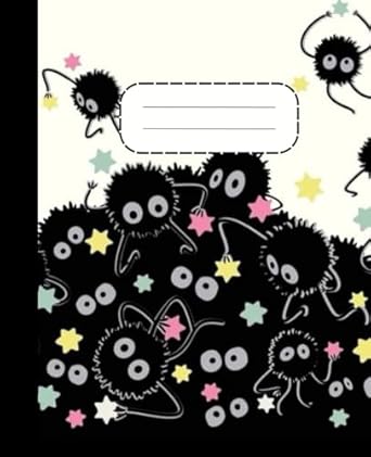 Composition Notebook - Ghibli Style: Aesthetic & Cute Ghibli Journal Notebook for Students | 110 pages, 7.5 x 9.25"