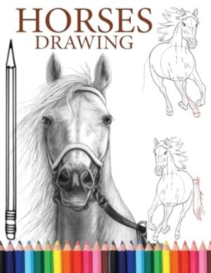 Horses Drawing: A Complete Guide to Drawing Horses and Ponies.learn how to draw horses. With easy-to-follow, step-by-step instructions.