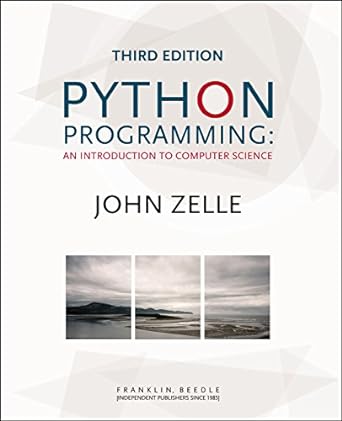 Python Programming: An Introduction to Computer Science, 3rd Ed.