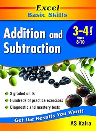 Excel Basic Skills Workbook: Addition and Subtraction Years 3-4