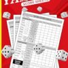 Yahtzee Score Sheets: 650+ Score Games for Scorekeeping, Yahtzee Score Pads, A5 Large Print With 110 Pages Yahtzee Score Book