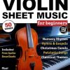 Super Easy Violin Sheet Music for Beginners: 50 Songs in X-Large Notes and Violin TAB (+ Free Audio)—Nursery Rhymes, Christmas Carols, and More!