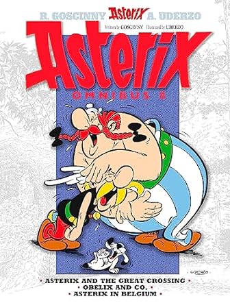 Asterix: Asterix Omnibus 8: Asterix and The Great Crossing, Obelix and Co., Asterix in Belgium
