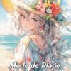 Mode de Plage Livre de Coloriage: Coloriage De Mode Plage - Vêtements De Plage Élégants Pour Le Plaisir À La Mode