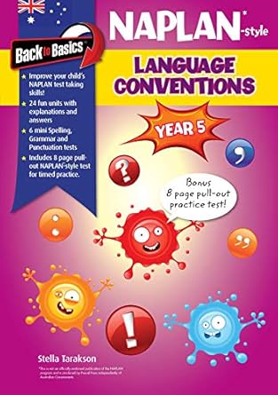 Back to Basics - Year 5 NAPLAN*-style Language conventions