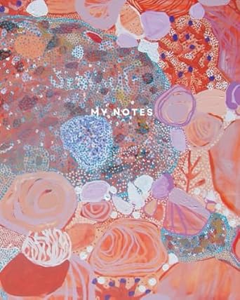 Notebook. A beautful lined 200page notebook with cover art by Artist Mel Foster. Rockpools