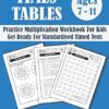 Times Tables Tests Workbook For Kids Ages 7-11: Timed Tests Multiplication Tables Math Drills - KS2 Maths - Year 3-6