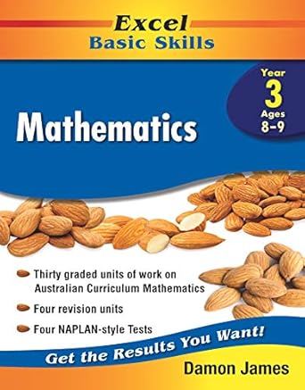 Excel Basic Skills Workbook: Mathematics Year 3