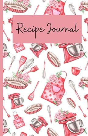 Cute Simplistic Recipe Journal