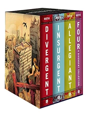 Divergent Series Four-Book Collection Box Set (Books 1-4) [10th Anniversary Edition]