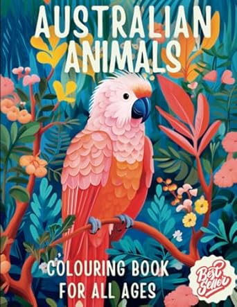Wildlife Wonders: Australian Animals Colouring Book: Australian Animals Coloring Book: Explore and Colour the Wonders of Down Under