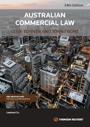 Australian Commercial Law 34th Edition