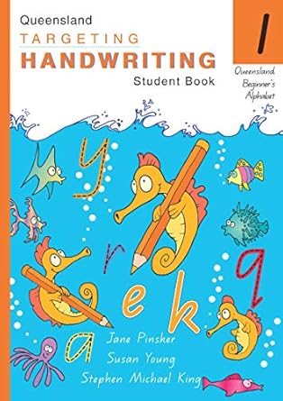 QLD Targeting Handwriting Student Book Year 1