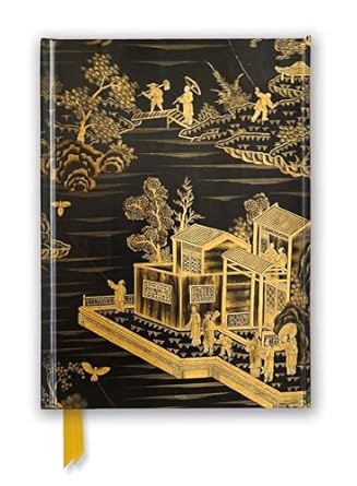 Foiled Journal #307: Chinese Lacquer Black & Gold Screen