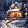 Country Christmas Coloring Book for Adults: Country Christmas Coloring Book Large Print and Easy Winter Season Country Christmas coloring Book for Adult