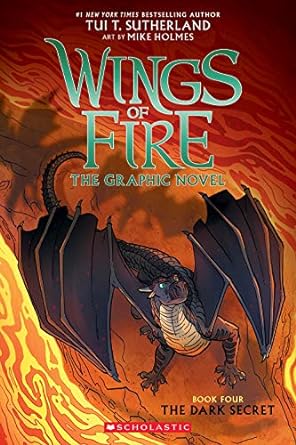 The Dark Secret: The Graphic Novel (Wings of Fire, Book Four) Volume 4