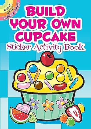 Build Your Own Cupcake Sticker Activity Book